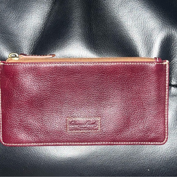 Dooney & Bourke Leather Zip Pouch - Picture 9 of 11